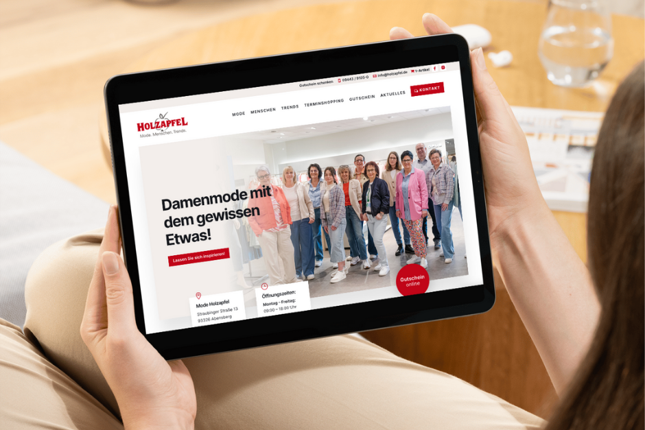 Unsere neue Website ist online